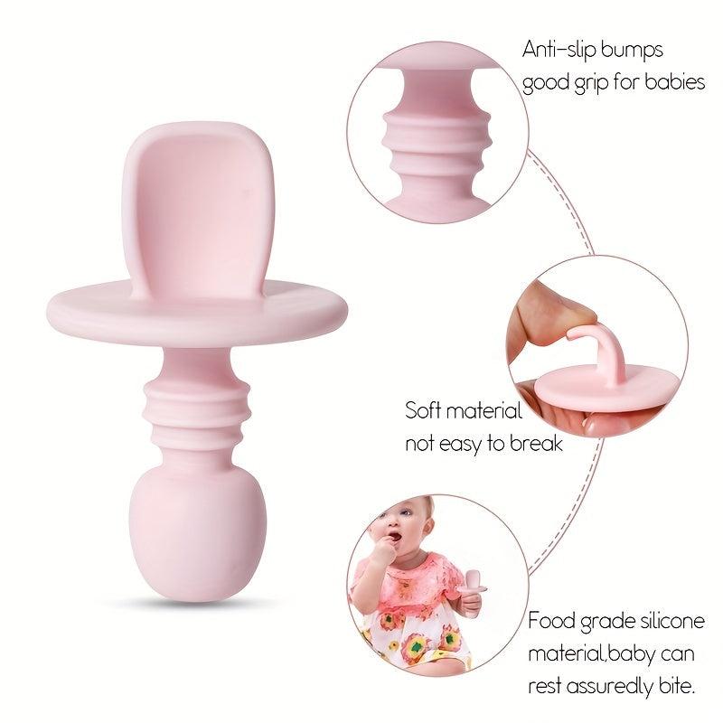 Kids Silicone Spoon for Meal Time Training