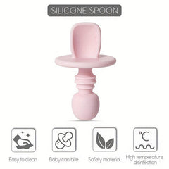 Kids Silicone Spoon for Meal Time Training