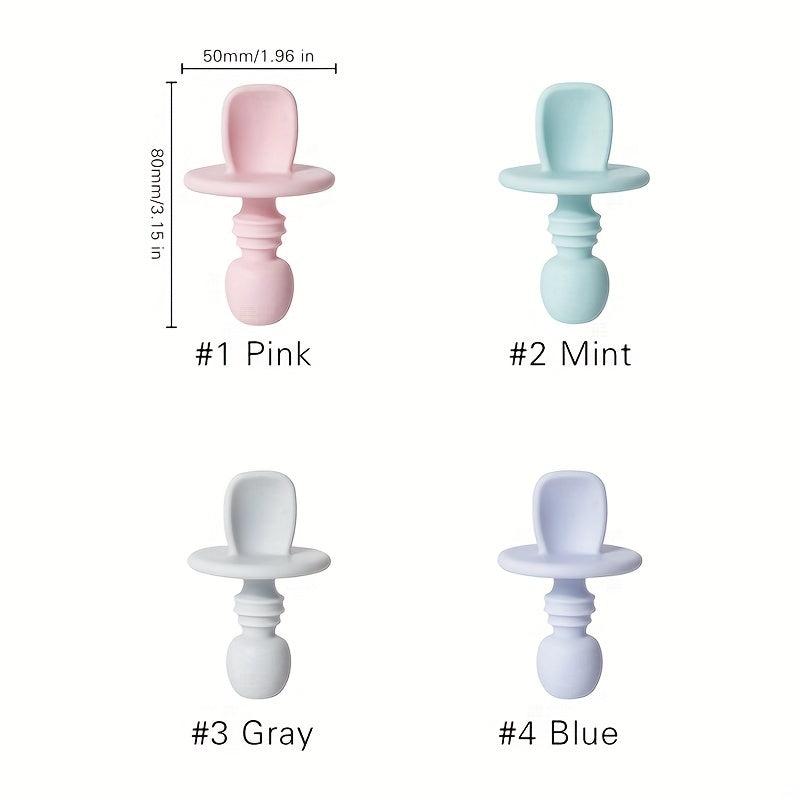 Kids Silicone Spoon for Meal Time Training