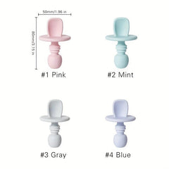 Kids Silicone Spoon for Meal Time Training