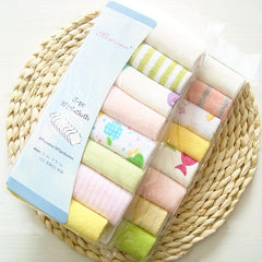 Cotton Nursing Towels Handkerchiefs Pack Of 8 Cotton Towels