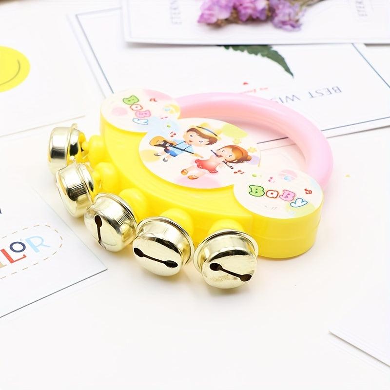 Delightful Baby Rattle Toy 0-1 Years Cartoon with Bell