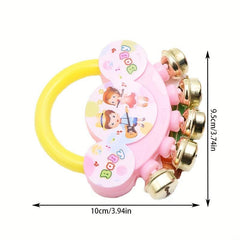 Delightful Baby Rattle Toy 0-1 Years Cartoon with Bell