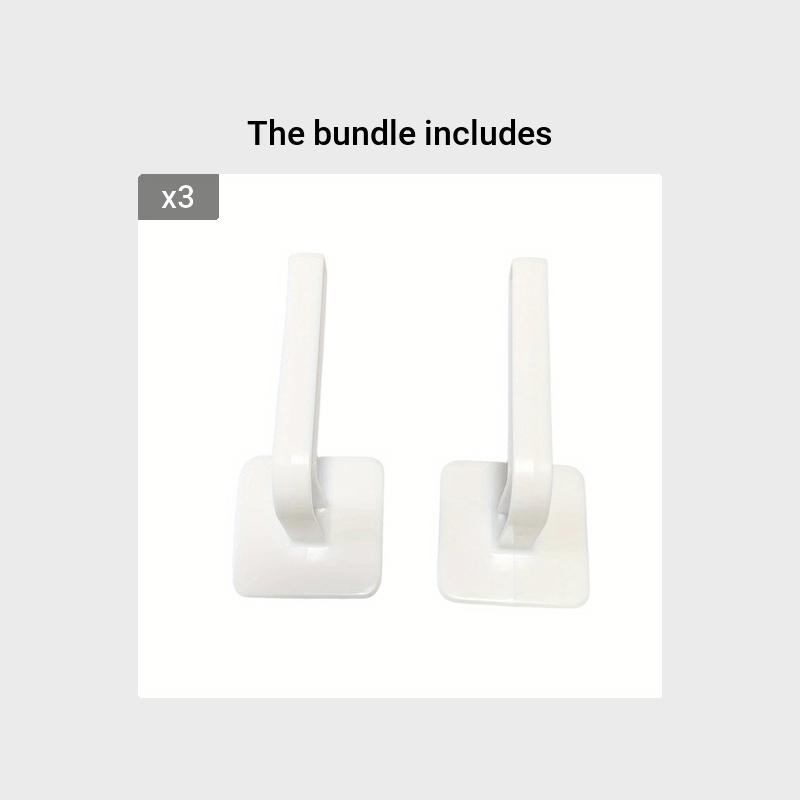Adhesive Hooks Baby Bibs Towel Holder Key Hooks