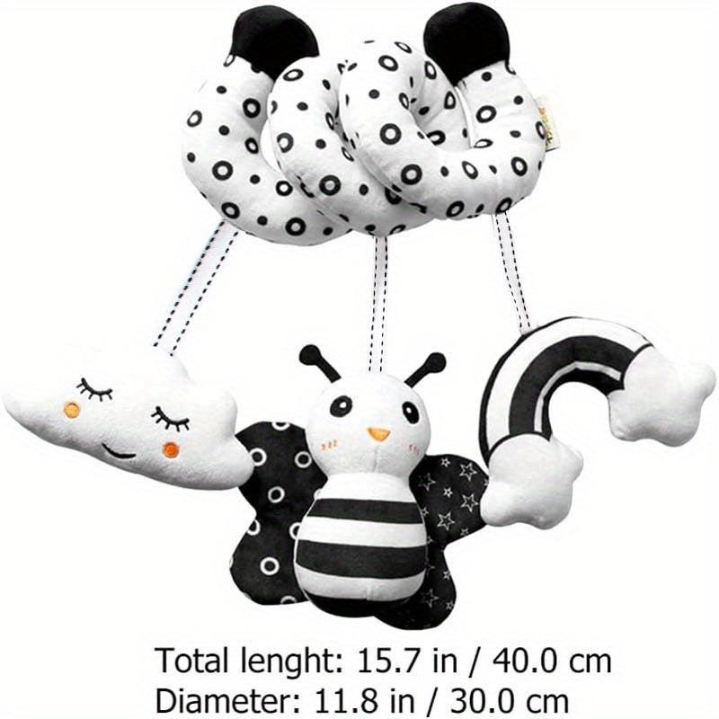 Hanging Toys For Crib Stroller Plush Toy Ladybug Rainbow Owl