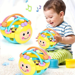 Baby Toys Newborn Rattles Grasping Gnawing Toys Hand Balls