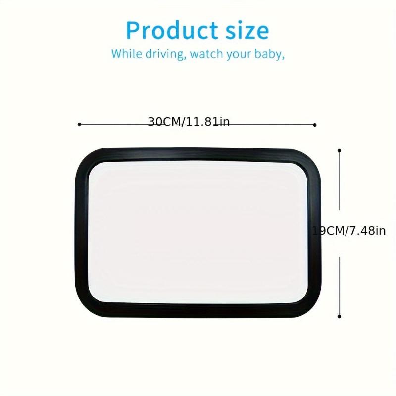 Mirror Seat Car Safety Back View Rear Child Adjustable Wide