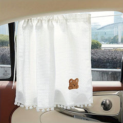 Adjustable Polyester Car Sun Shade Curtain with UV Protection