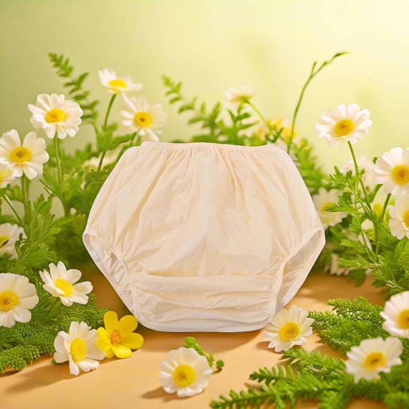 Diaper Pad Underwear Cover PE Material Protective Easy Cleaning