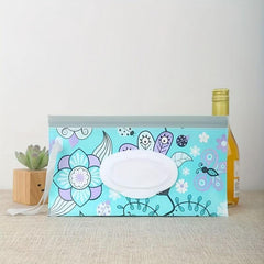 2pcs Reusable Wipes Container Travel Wet Wipe Holder
