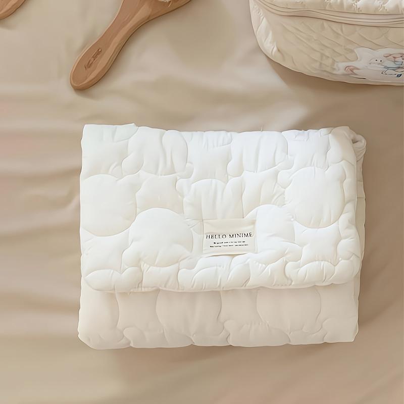 Large Stroller Compatible Diaper Bag Cloud Quilted Durable Polyester