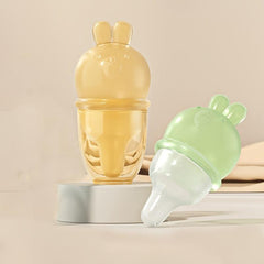 2pcs Silicone Baby Medicine and Water Feeder Cartoon Dropper