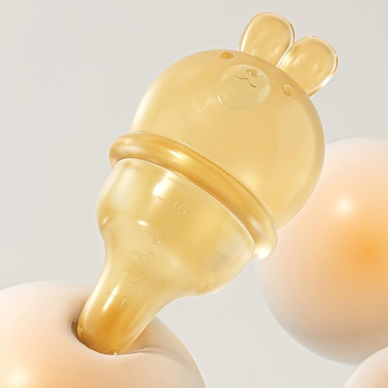 2pcs Silicone Baby Medicine and Water Feeder Cartoon Dropper