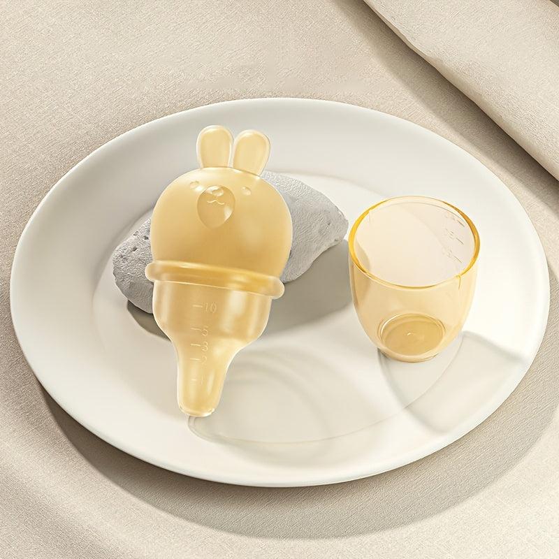2pcs Silicone Baby Medicine and Water Feeder Cartoon Dropper