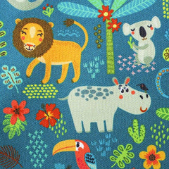 Jungle Animal Print Wet Bag for Cloth Diapers and Gym Clothes