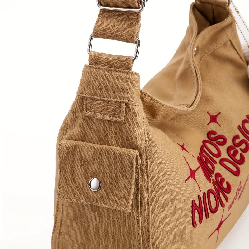 Red Letter Canvas Bag for Youngsters
