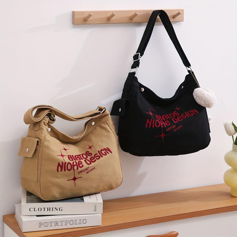Red Letter Canvas Bag for Youngsters