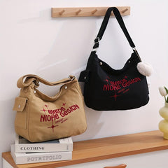 Red Letter Canvas Bag for Youngsters
