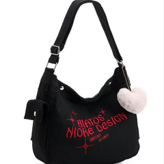 Red Letter Canvas Bag for Youngsters