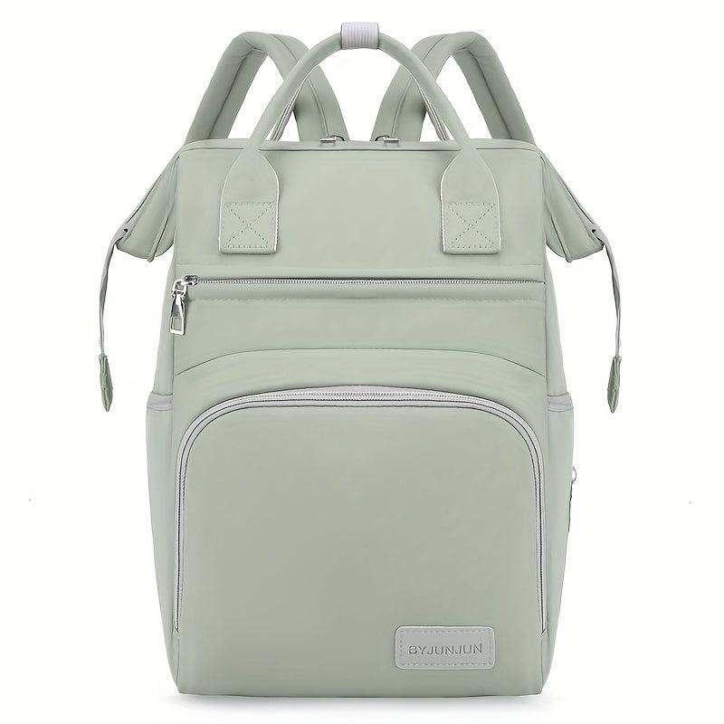 Large Capacity Pink Mommy Bag Soft Shell Casual Daypack Backpack