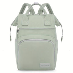 Large Capacity Pink Mommy Bag Soft Shell Casual Daypack Backpack