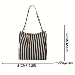 Large Canvas Tote Bag for Work, School, Outings