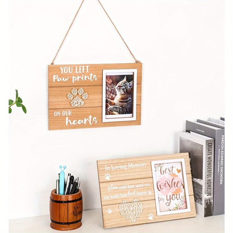 Wooden Picture Frame for Wall & Tabletop - Infants 0-3 Years