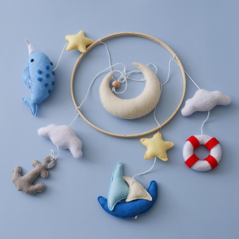 Ocean Themed Baby Mobile for Cognitive Development