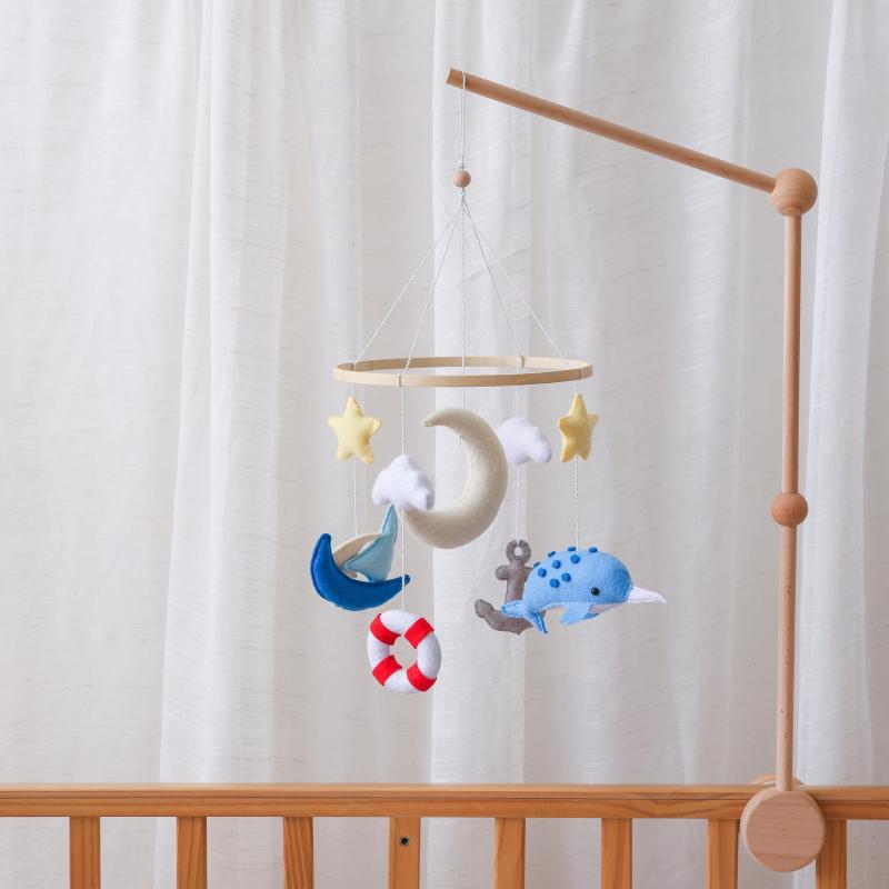 Ocean Themed Baby Mobile for Cognitive Development