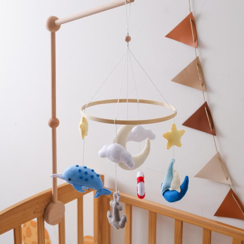 Ocean Themed Baby Mobile for Cognitive Development