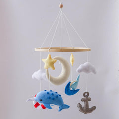Ocean Themed Baby Mobile for Cognitive Development