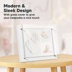 Wooden Collage Picture Frame for Hand & Footprint Display