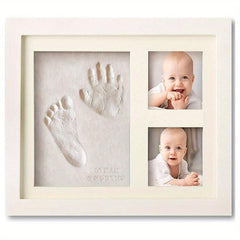 Wooden Collage Picture Frame for Hand & Footprint Display