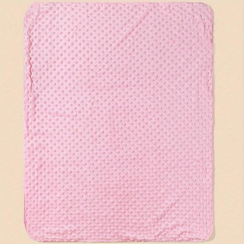 Soft & Cozy Kids' Swaddle Blanket All Season Plush Beanie Quilt
