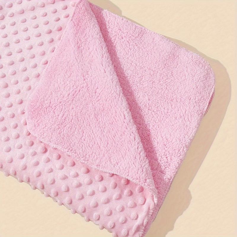 Soft & Cozy Kids' Swaddle Blanket All Season Plush Beanie Quilt