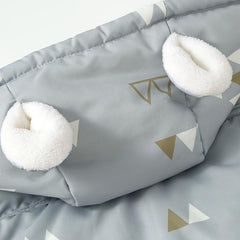 Mini Eggs Cozy Kids Cloak Thick Wrap Blanket Geometric Pattern Mixed Colors