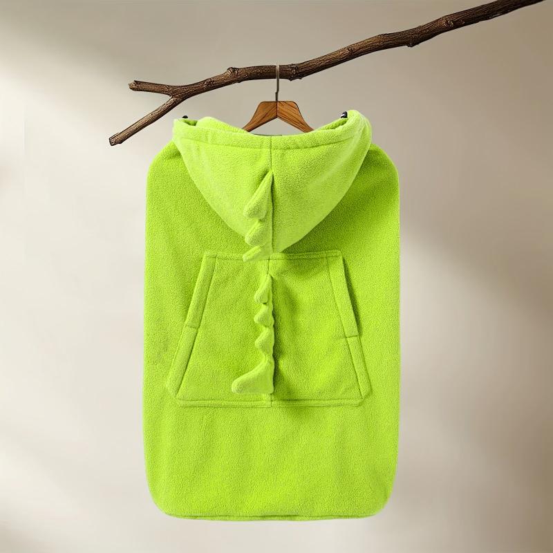 Dinosaur Style Kid's Harness Warm Cloak Front Hug Windproof Cape Stroller Cover