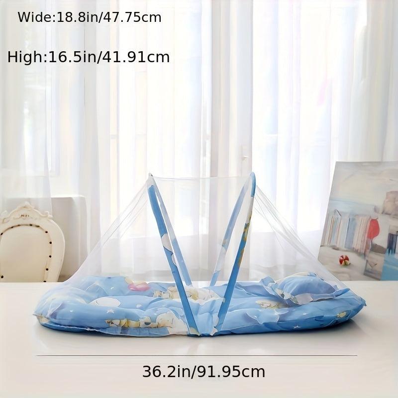 Folding Mosquito Net with Polyester Mesh & Alloy Frame