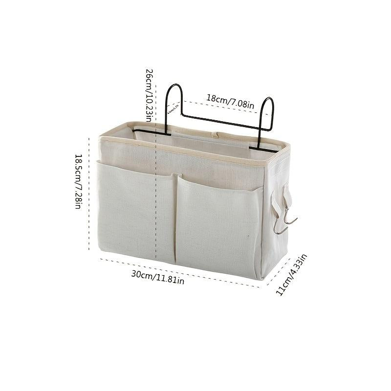 Dorm Bed Hanging Storage Bags & Linen Baskets with Pockets