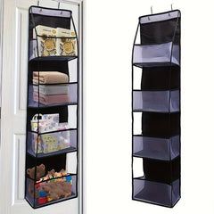 Breathable Over Door Storage Holder 1pc 4 Pockets Bedroom Organize Toys Shoes