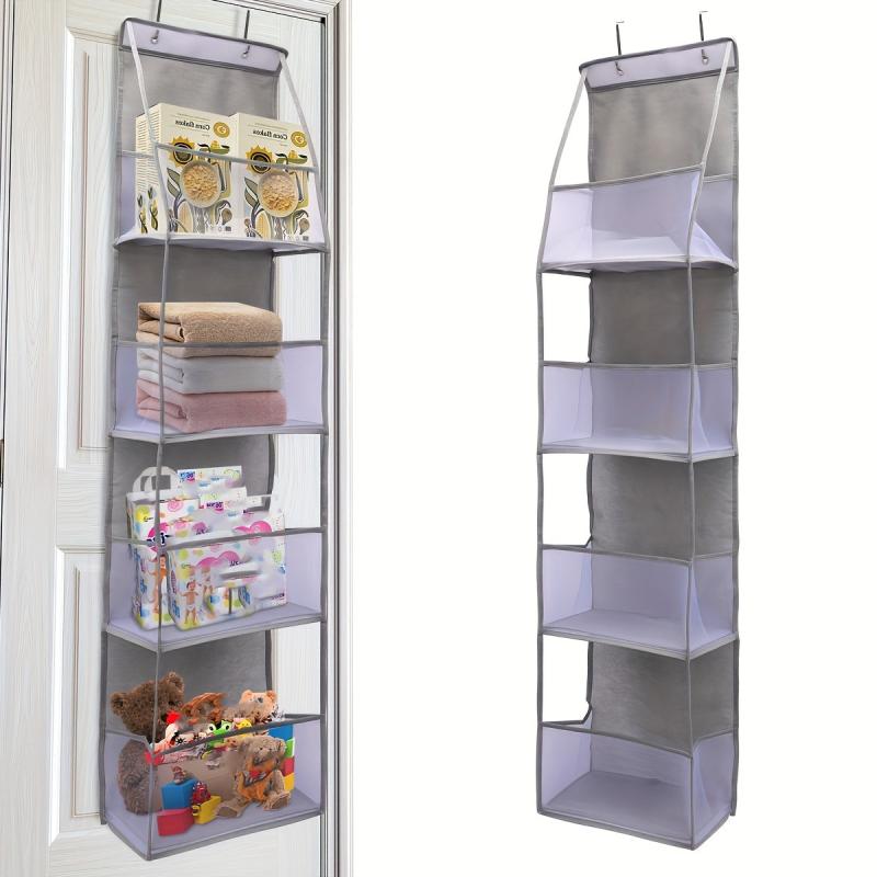 Breathable Over Door Storage Holder 1pc 4 Pockets Bedroom Organize Toys Shoes