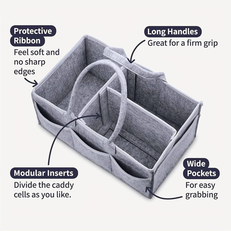 Portable Organizer for Diapers, Toys, Car Essentials