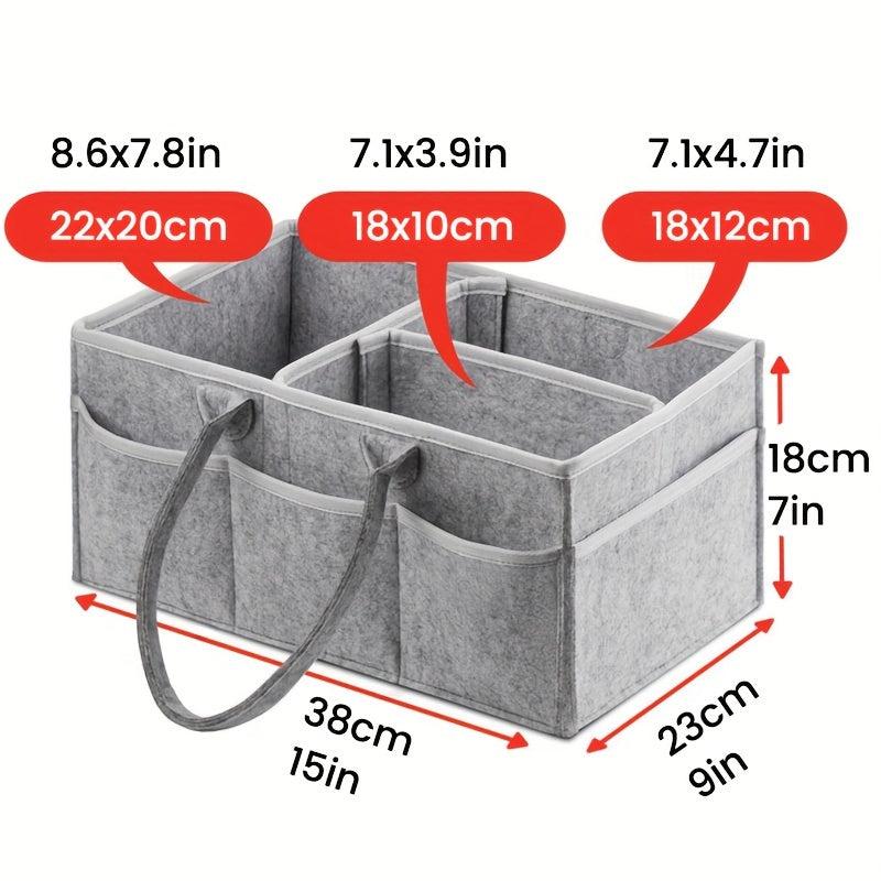 Portable Organizer for Diapers, Toys, Car Essentials