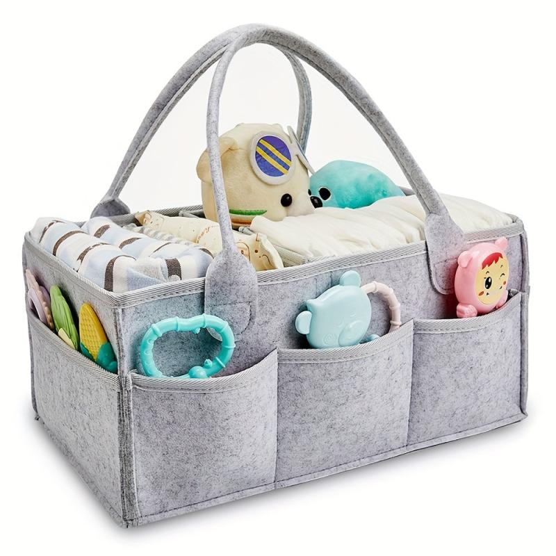 Portable Organizer for Diapers, Toys, Car Essentials