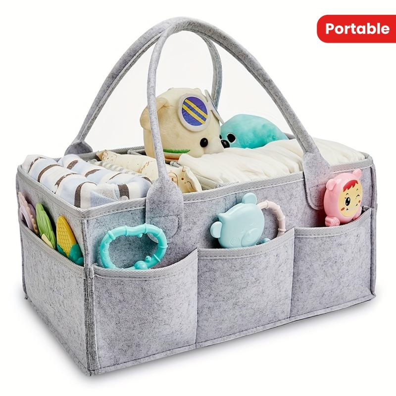 Portable Organizer for Diapers, Toys, Car Essentials