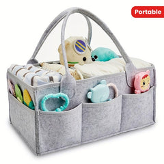 Portable Organizer for Diapers, Toys, Car Essentials