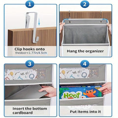 Polyester Pocket Storage Organizer Hanging Door Bin
