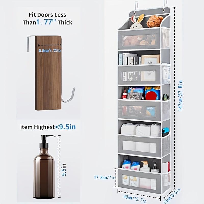 Polyester Pocket Storage Organizer Hanging Door Bin