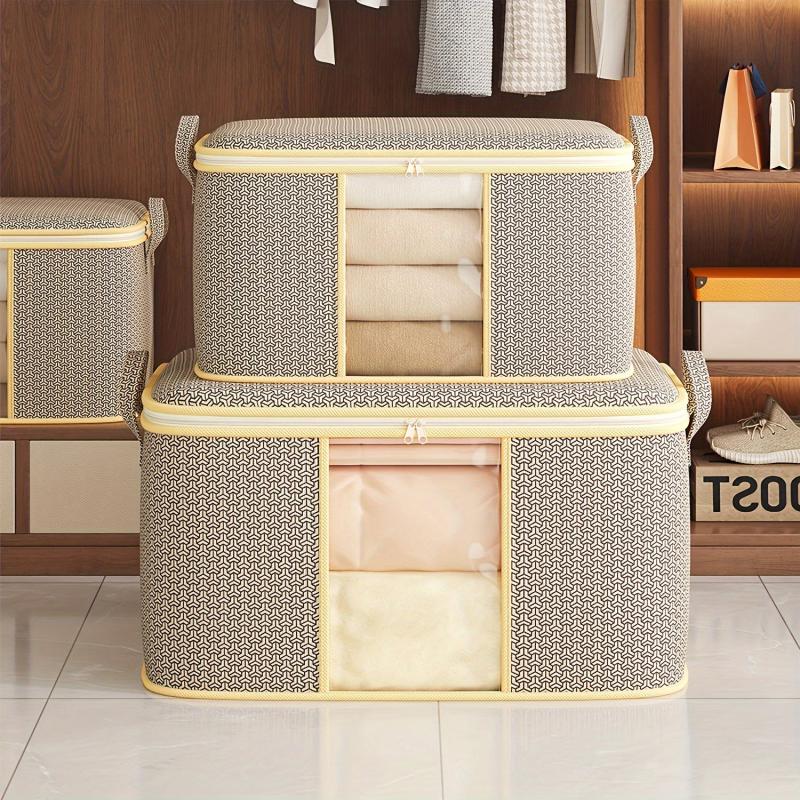 Large Foldable Storage Bag with Reinforced Handle