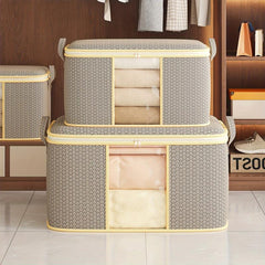 Large Foldable Storage Bag with Reinforced Handle
